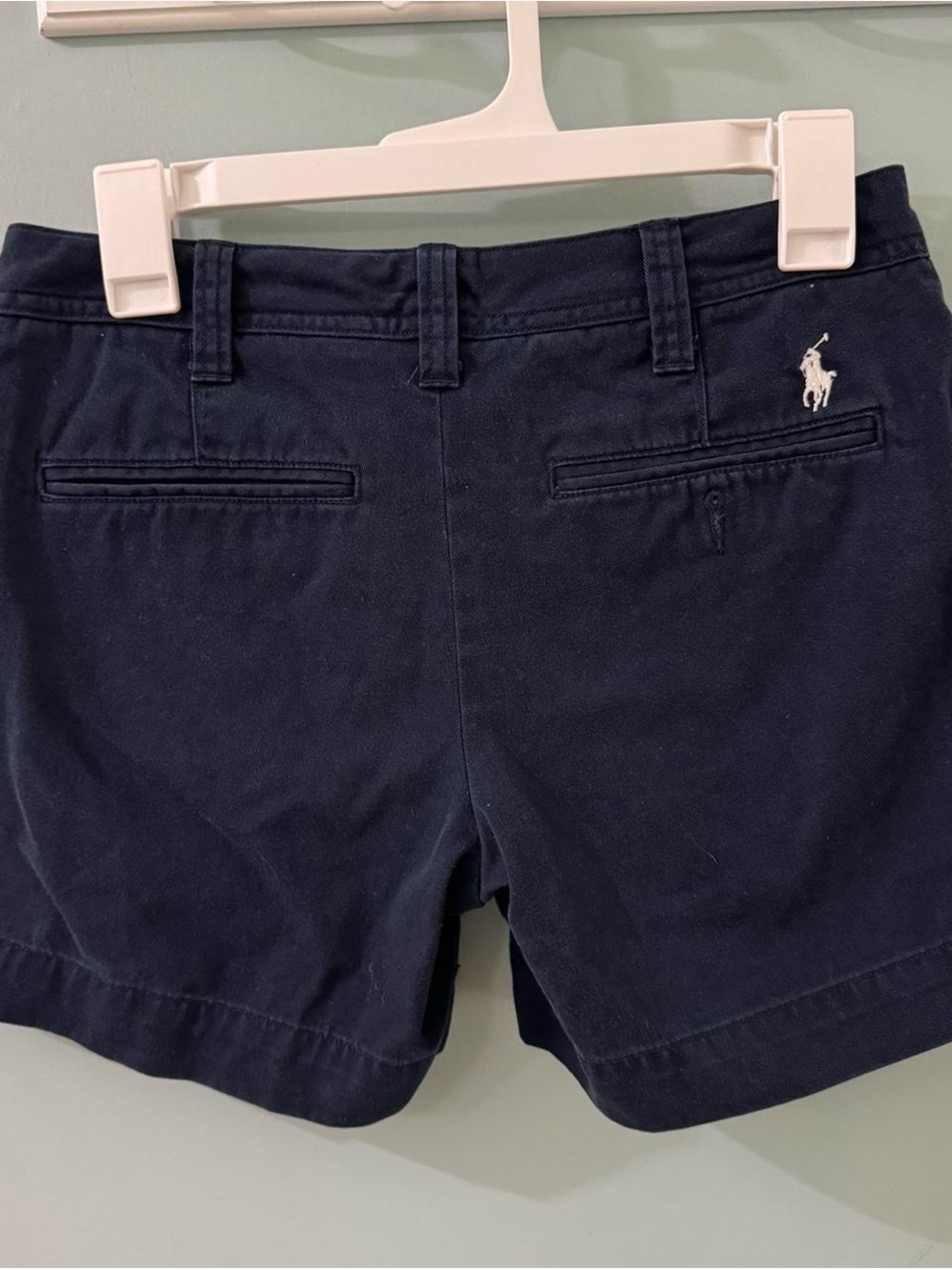 Ralph Lauren Navy Women's Chino Bermuda Shorts